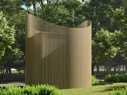 Модель Декорирование шахт 6 из Нестандартные конструкции Модель Декорирование шахт 6