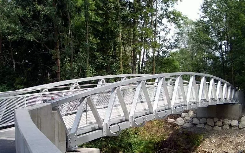 Модель Пешеходный мост 4
